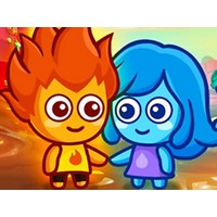 Lava Boy And Blue Girl