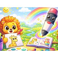 Magic Coloring Book for Little Artists