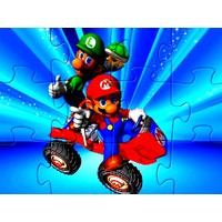 Mario and Yoshi Jigsaw