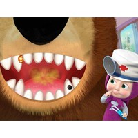 Masha And The Bear Dentist Game