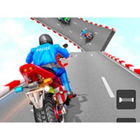 Mega Ramp Stunt Moto - Fun & Run 3D Game