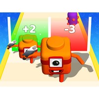 Merge Number Cube 3d Run Game