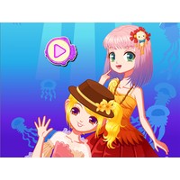 Mermaid Princess Dress Up Salon