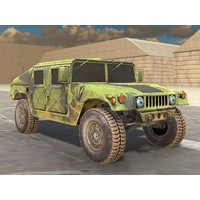 Military Vehicles Driving