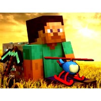 Minecraft Helicopter Adventure