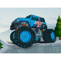Monster Truck Mountain Climb