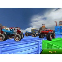 Monster Truck Stunts Sky Driving