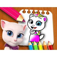 My Angela Talking Coloring Book