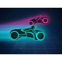Neon Slither Sim