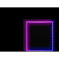 Neon square Rush
