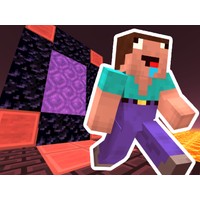 Noob Steve Nether