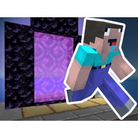 Noob Steve Parkour