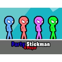 Party Stickman 4 Player