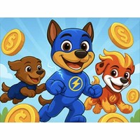 Paw Patrol Marshall Skye Ryder Everest