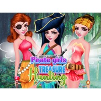 Pirate Girls Treasure Hunting