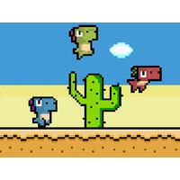 Pixel Dino Run