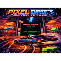PIXEL DRIFT RETRO TETRIS