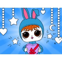 Popsy Surprise Valentines Day Coloring