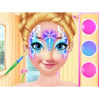 Princess Christmas Face Painting