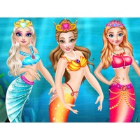 Princess Mermaid Style Dress Up