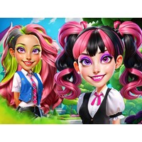Princesses at Horror School