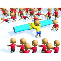 Push the Crazy Crowd : Stickman Clash 3D