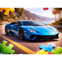 Racing Cars Puzzle Time