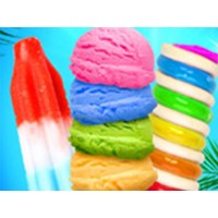 Rainbow Ice Cream And Popsicles - Icy Dessert Make