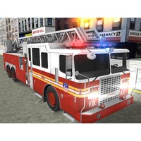 Real Truck Fire Drive Sim