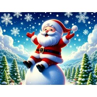 Santa Claus Xmas Run