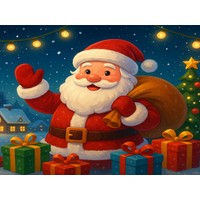 Santa Collecting gifts
