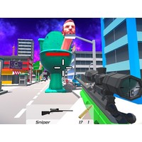 Skibidi Toilet FPS Shooting Survival