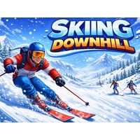 Skiing Downhill