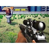 Sniper Hunting Skibidi Toilet
