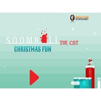 Snowball The Cat Christmas Fun