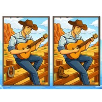 Spot The Difference Wild West