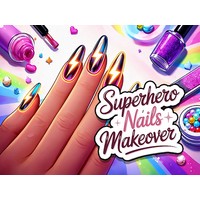 Superhero Nails Makeover
