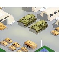 Tank Army Parking