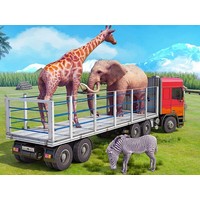 Truck Driving Animal Transport
