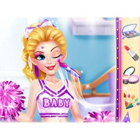 Vampire Princess Cheerleader Girl