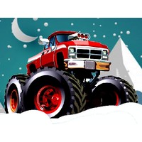 Winter Monster Trucks Race